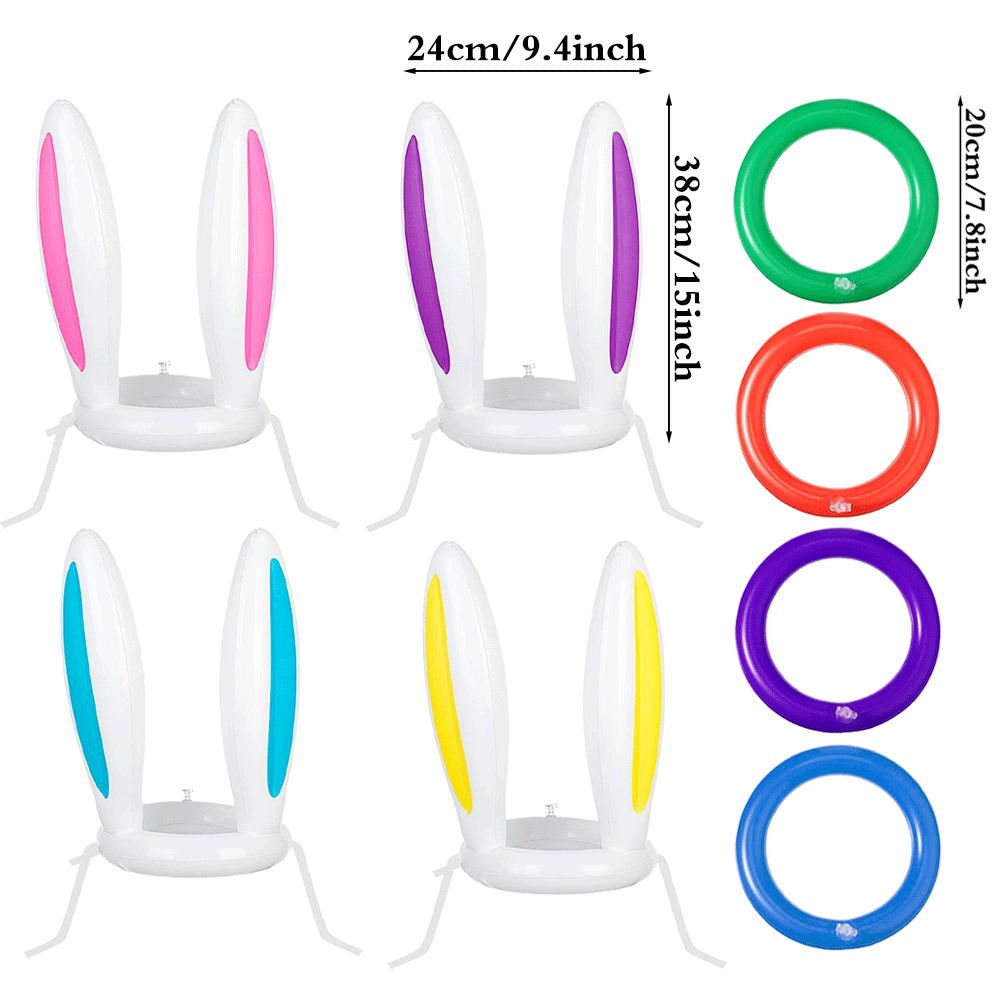 Inflatable Easter Bunny Ears R - Kids Outdoor Easter Gifts recension och pris