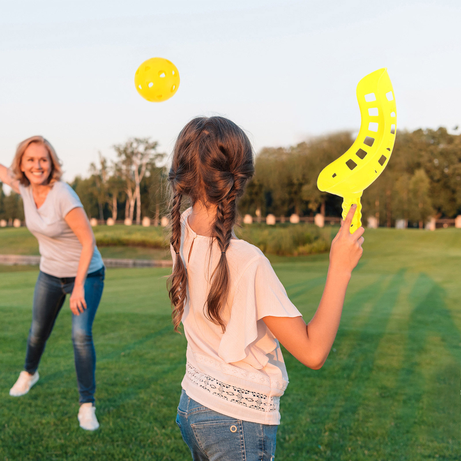 1Set Catch Ball Game Scoop Bal - Kids Indoor Outdoor Games recension och pris