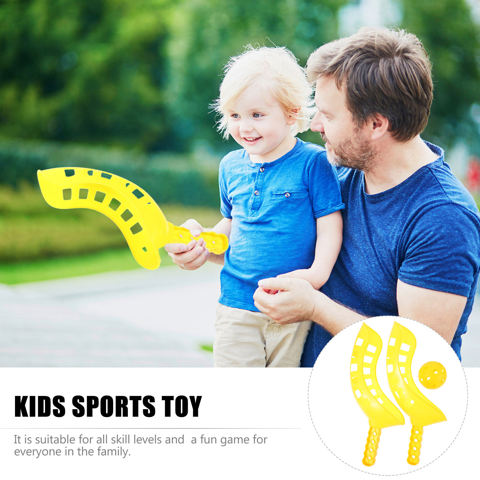 1Set Catch Ball Game Scoop Bal - Kids Indoor Outdoor Games recension och pris