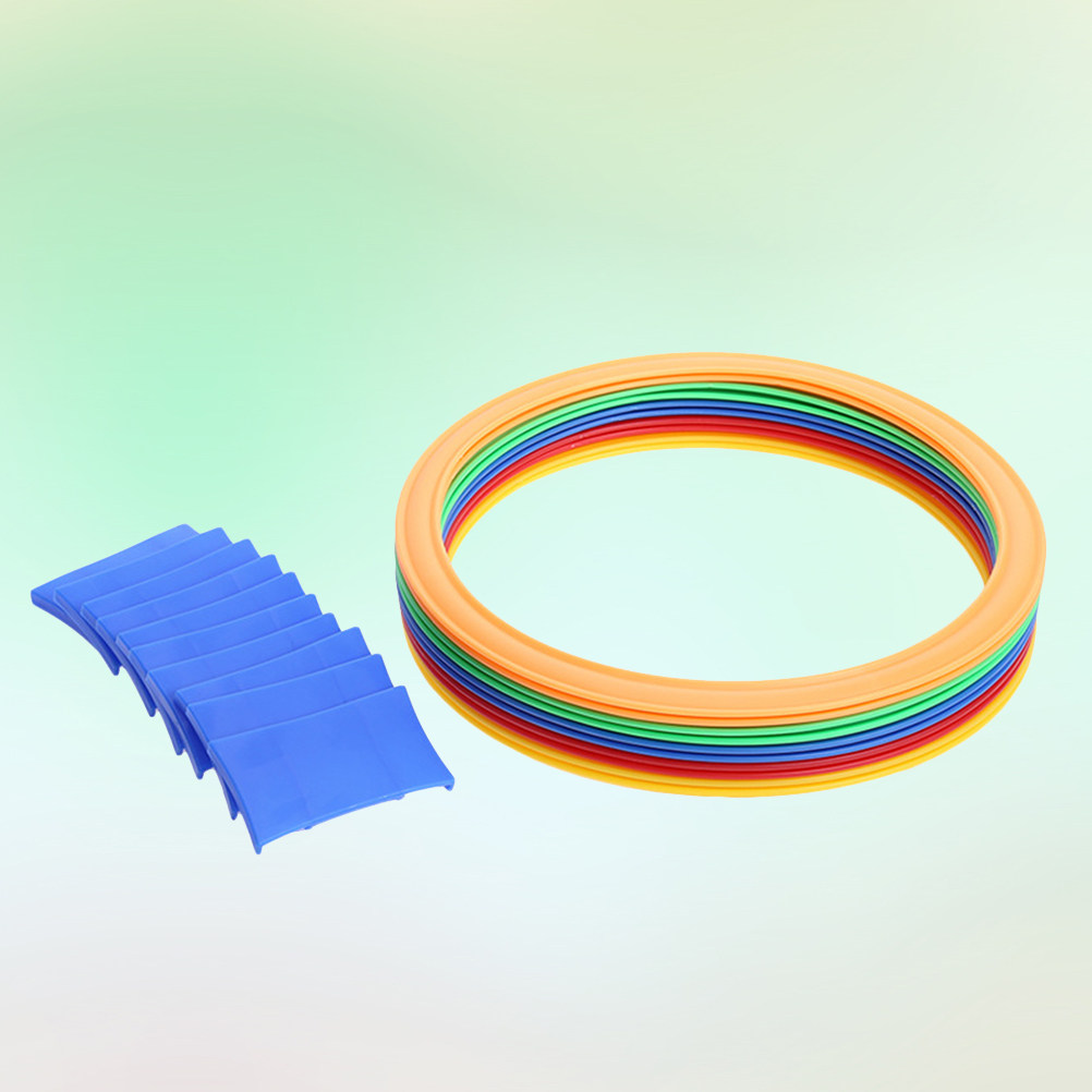 10 Circle Rings Kids Outdoor P - Outdoor Games For Kids recension och pris
