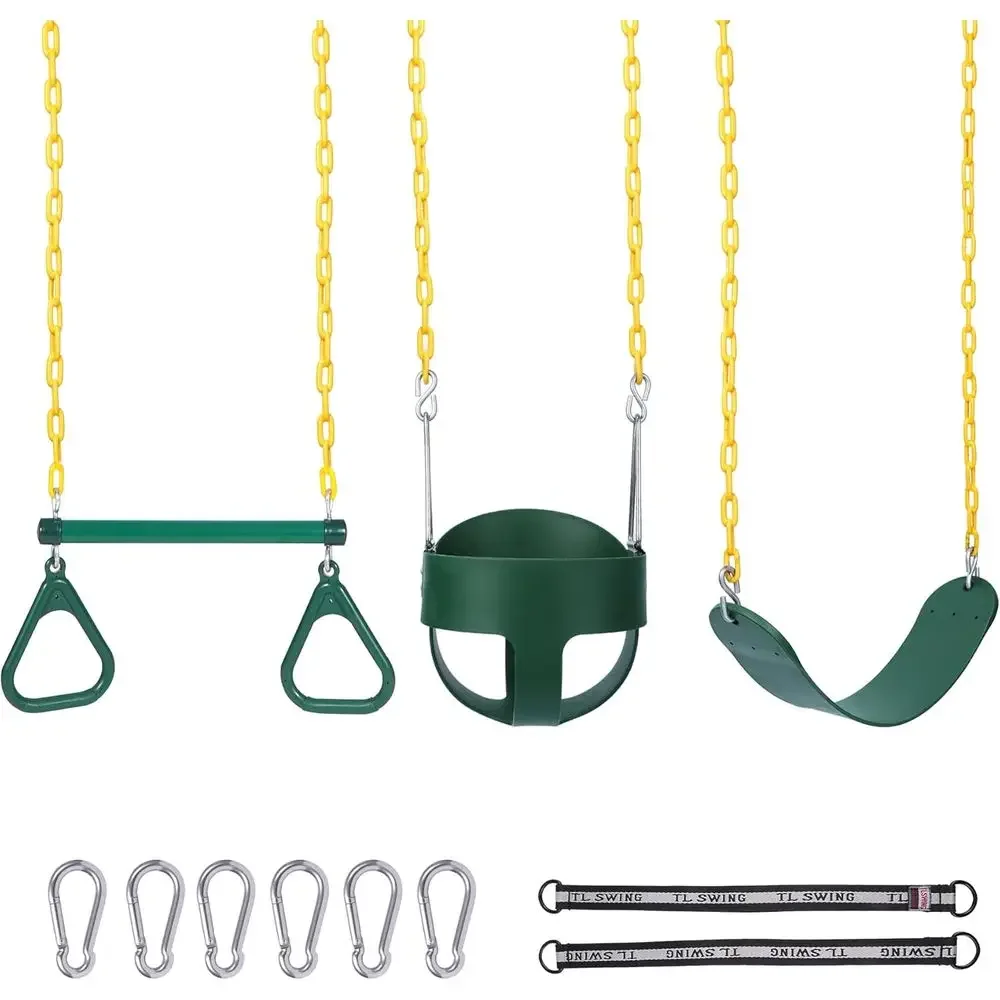 Outdoor Combo Swing Set with R - Kids Outdoor Swing Set recension och pris