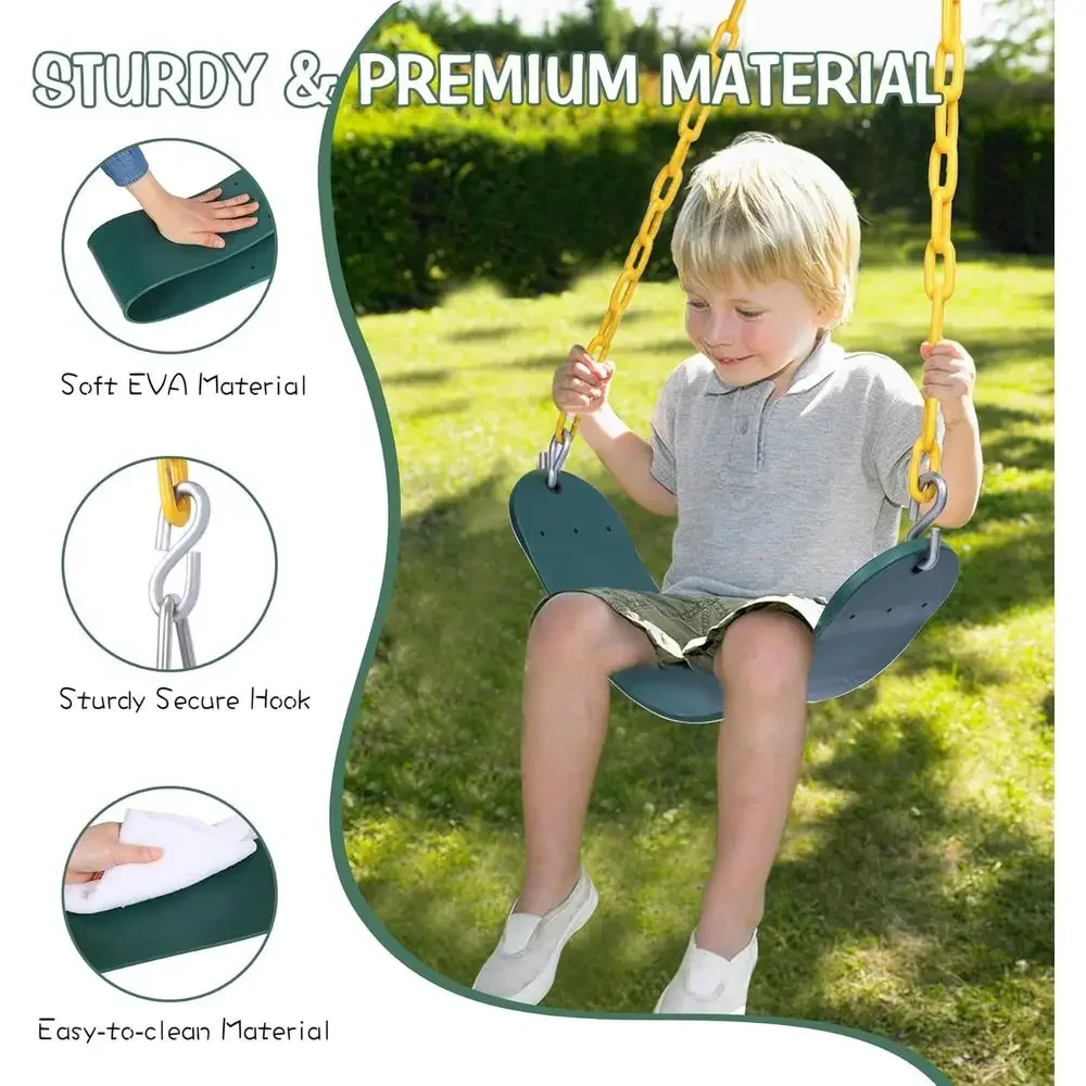 Outdoor Combo Swing Set with R - Kids Outdoor Swing Set recension och pris
