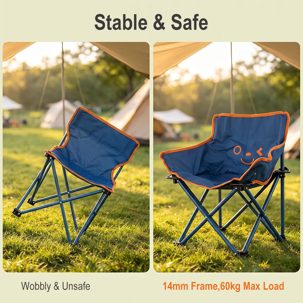 Outdoor Children's Folding Moo - Kids Outdoor Lawn Chair recension och pris