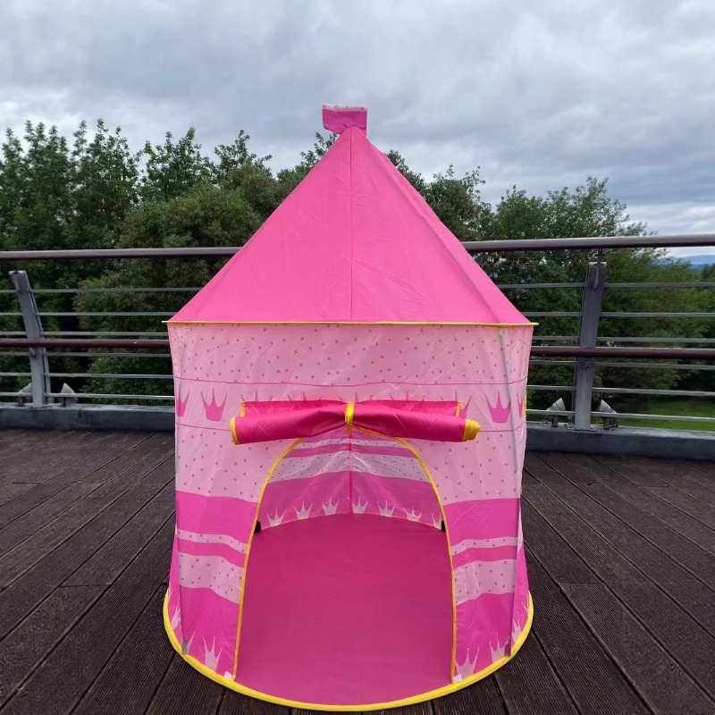 Kids Play Tent Castle Yurt Par - Outdoor Tent Playhouse recension och pris