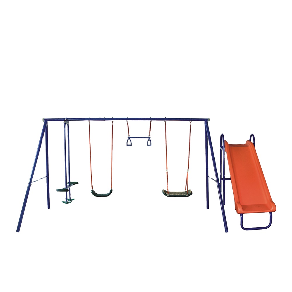 wr-Wholesale Cheap Six Station - Kids Outdoor Swing Set recension och pris