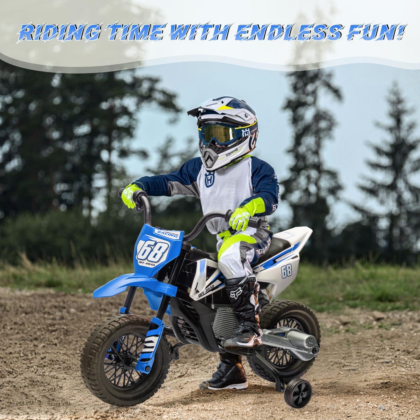 12V Kids Electric Dirt Bike -  - Kids Outdoor Dirt Toys recension och pris