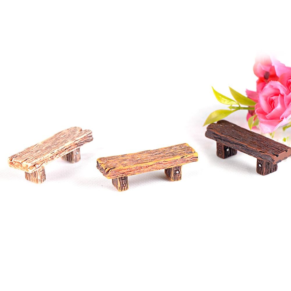 1PC Mini Wooden Park Bench Cha - Kids Outdoor Swing Set recension och pris
