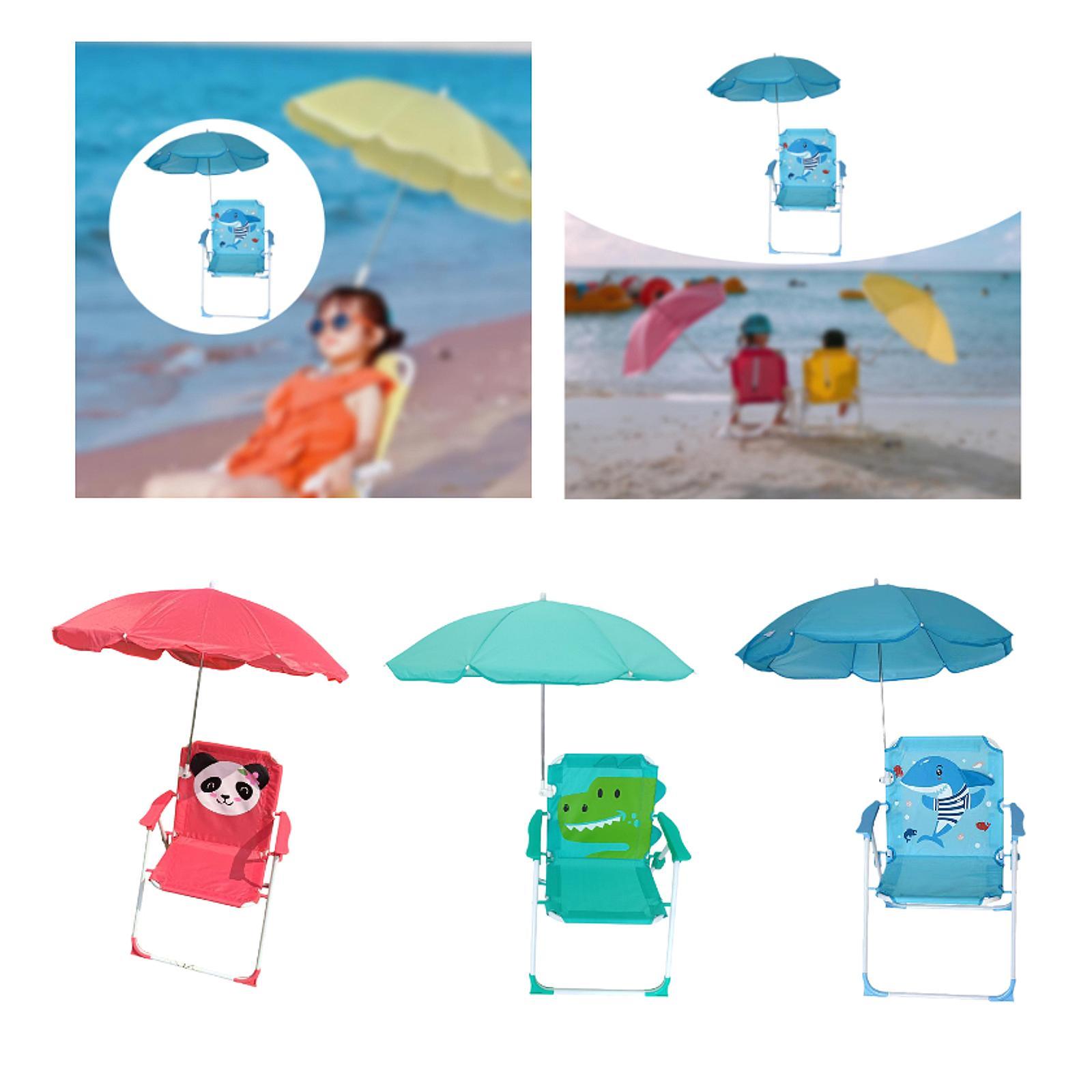Kids Beach Chairs with Umbrell - Kids Outdoor Lawn Chair recension och pris