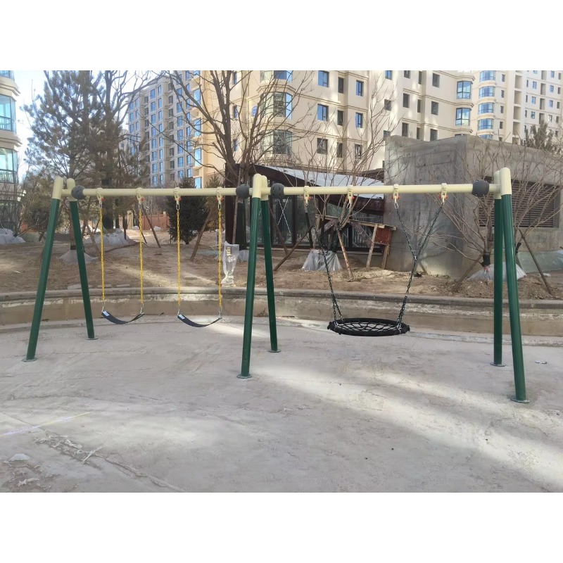 Hot Sale Outdoor Swing Equipme - Kids Outdoor Swing Set recension och pris