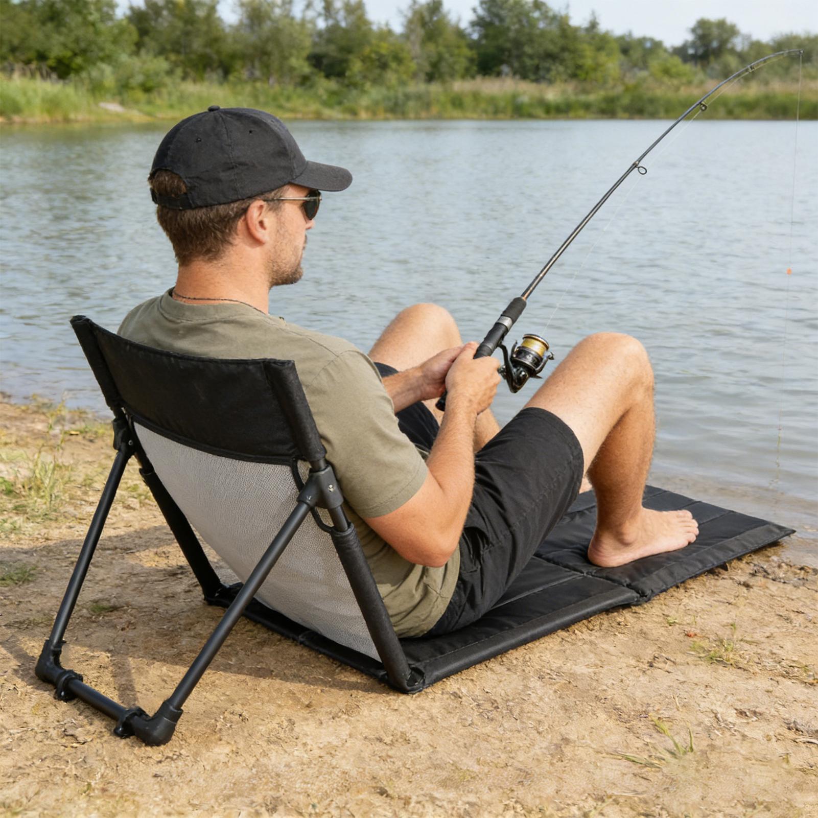 Lounge Beach Chair Folding Poo - Kids Outdoor Lawn Chair recension och pris