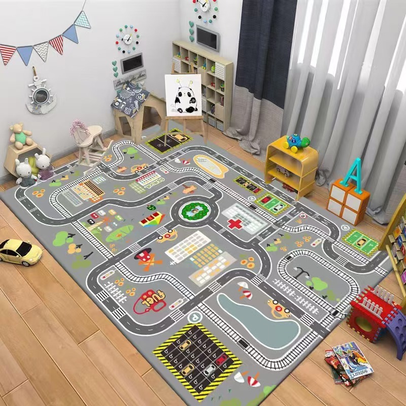 Kids Road Traffic Carpet Carto - Kids Outdoor Play Area recension och pris