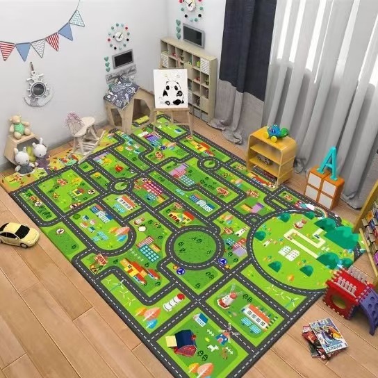 Kids Road Traffic Carpet Carto - Kids Outdoor Play Area recension och pris