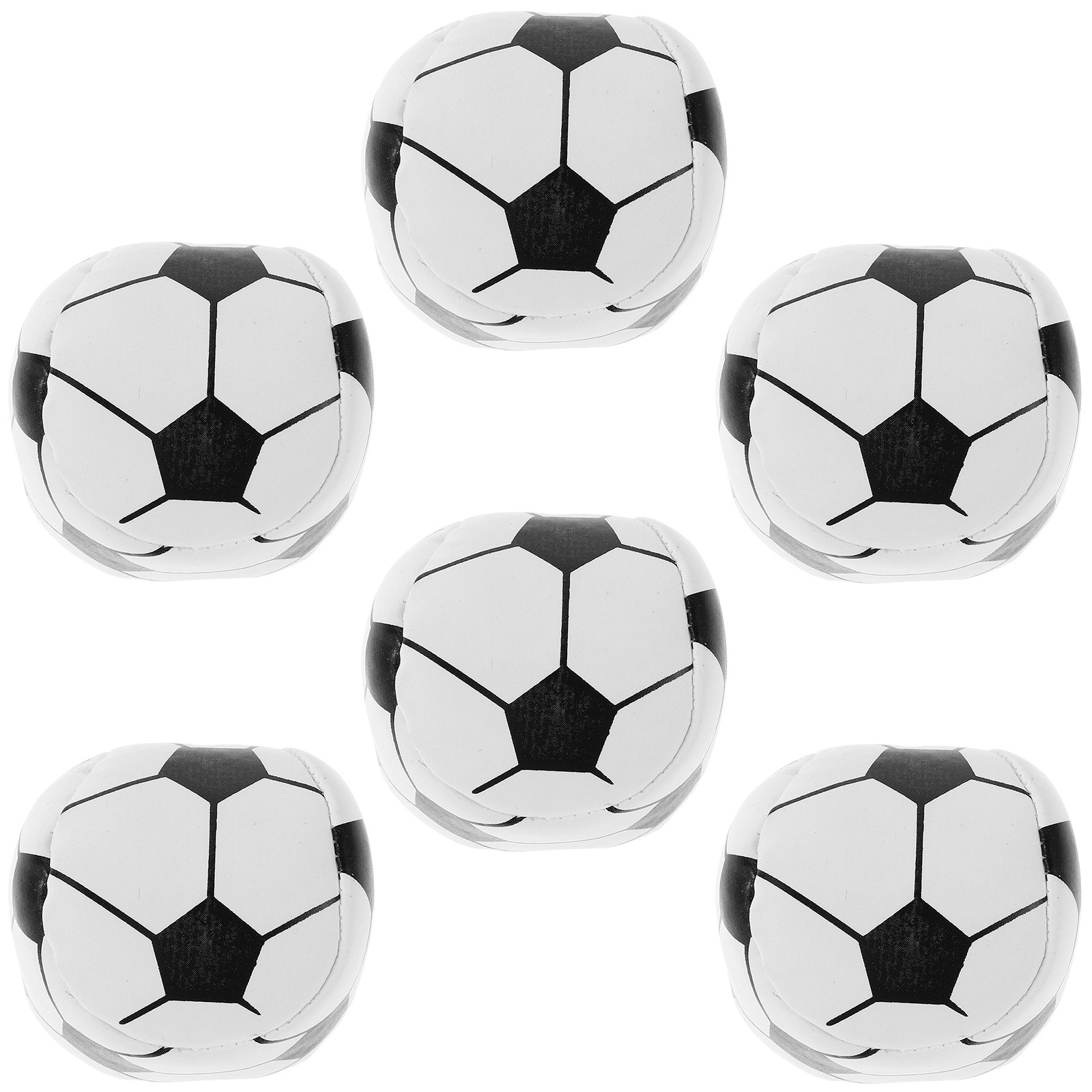 6Pcs Soccer Bean Bags Soft Mat - Kids Indoor Outdoor Games recension och pris