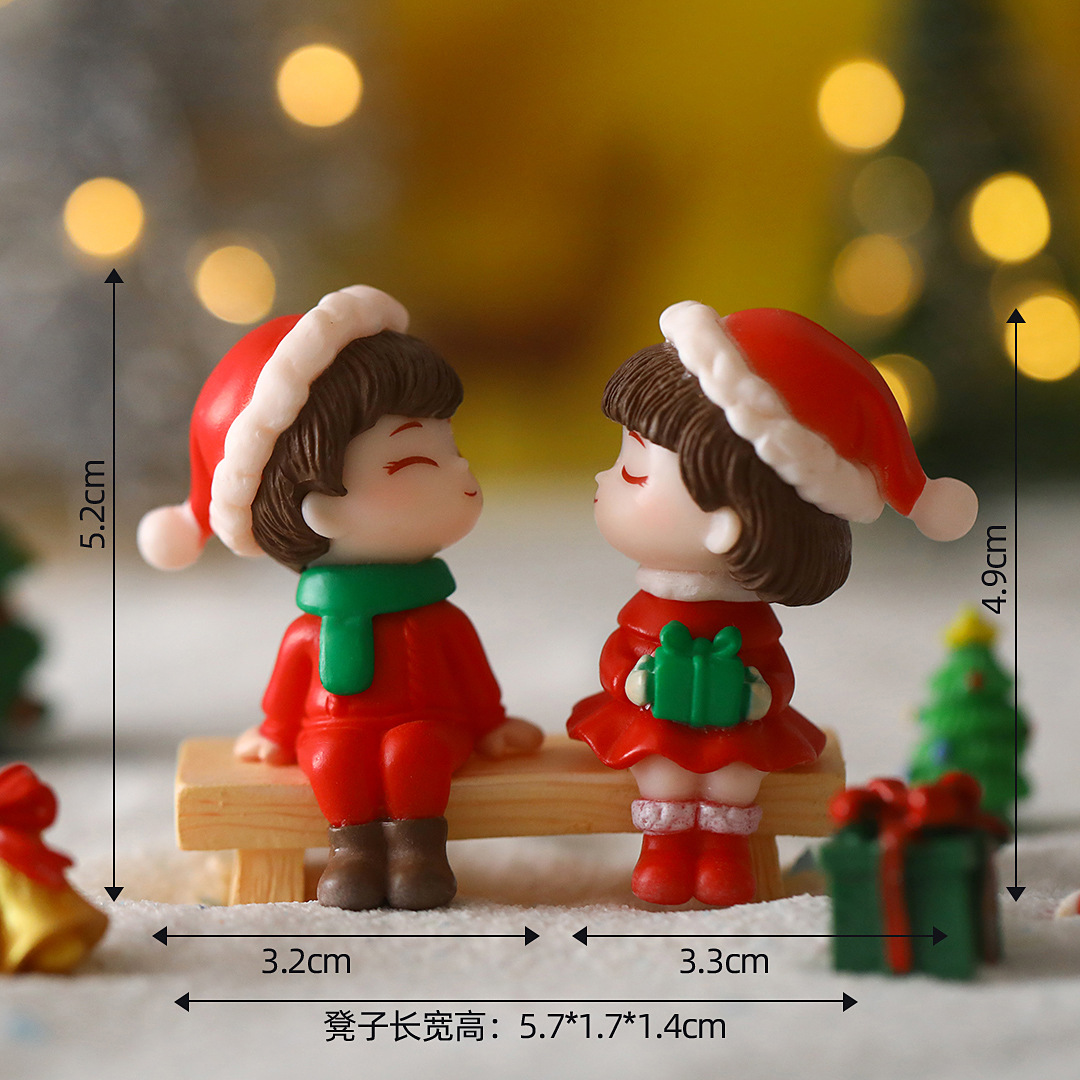 1-10Pairs Christmas Micro Land - Kids Outdoor Swing Set recension och pris