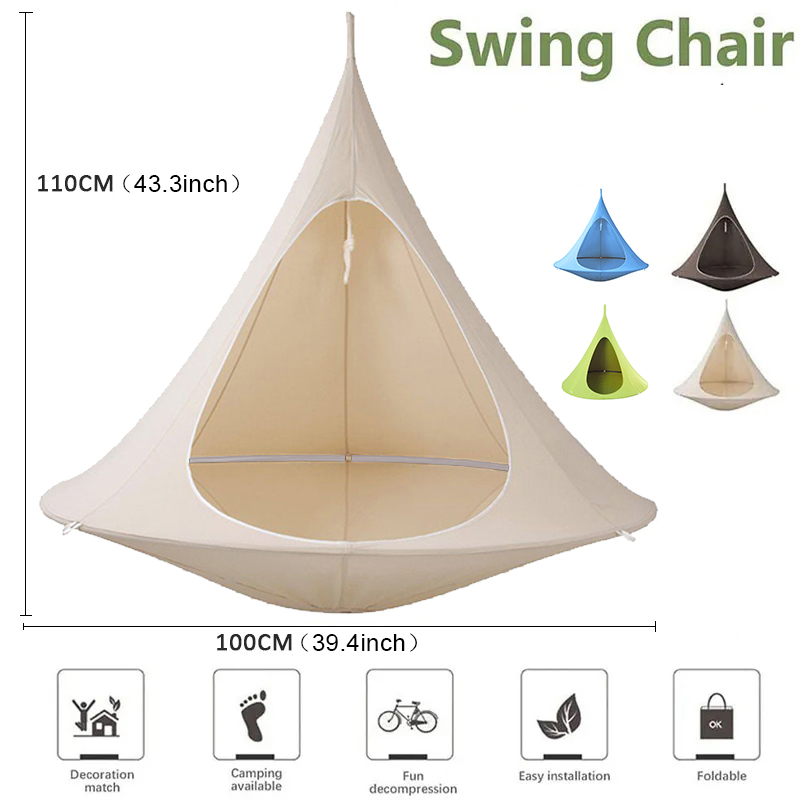 Outdoor Waterproof Hammock Dou - Kids Outdoor Lawn Chair recension och pris
