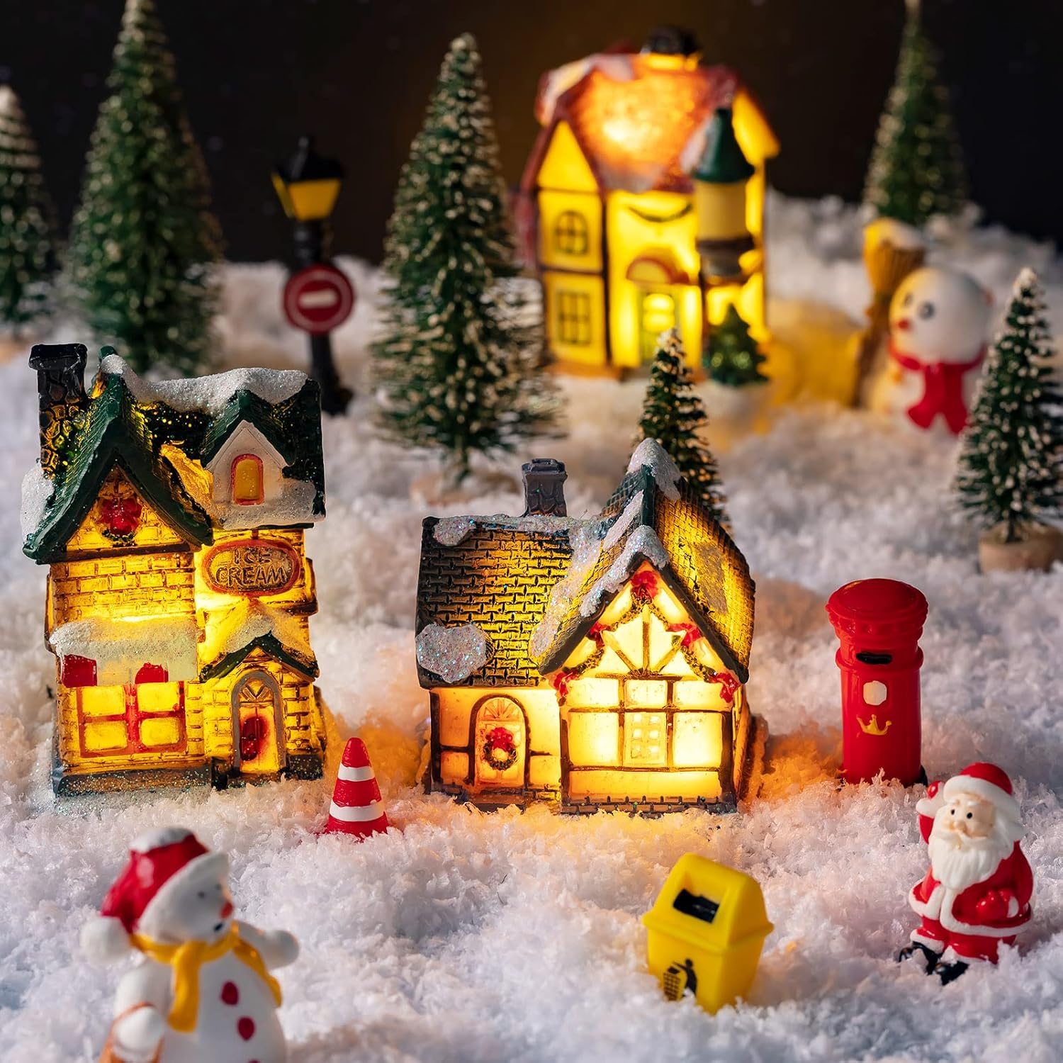 Christmas Ornament Village Hou - Kids Outdoor Swing Set recension och pris