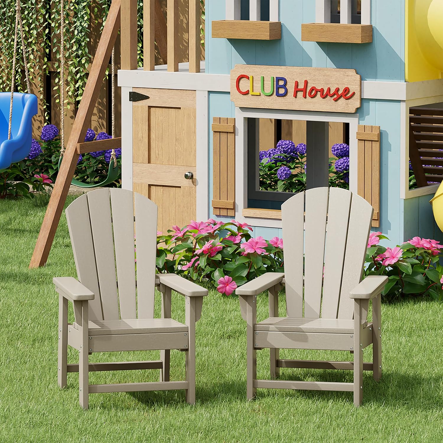 Kids Outdoor Chair Set of 2, T - Kids Outdoor Lawn Chair recension och pris