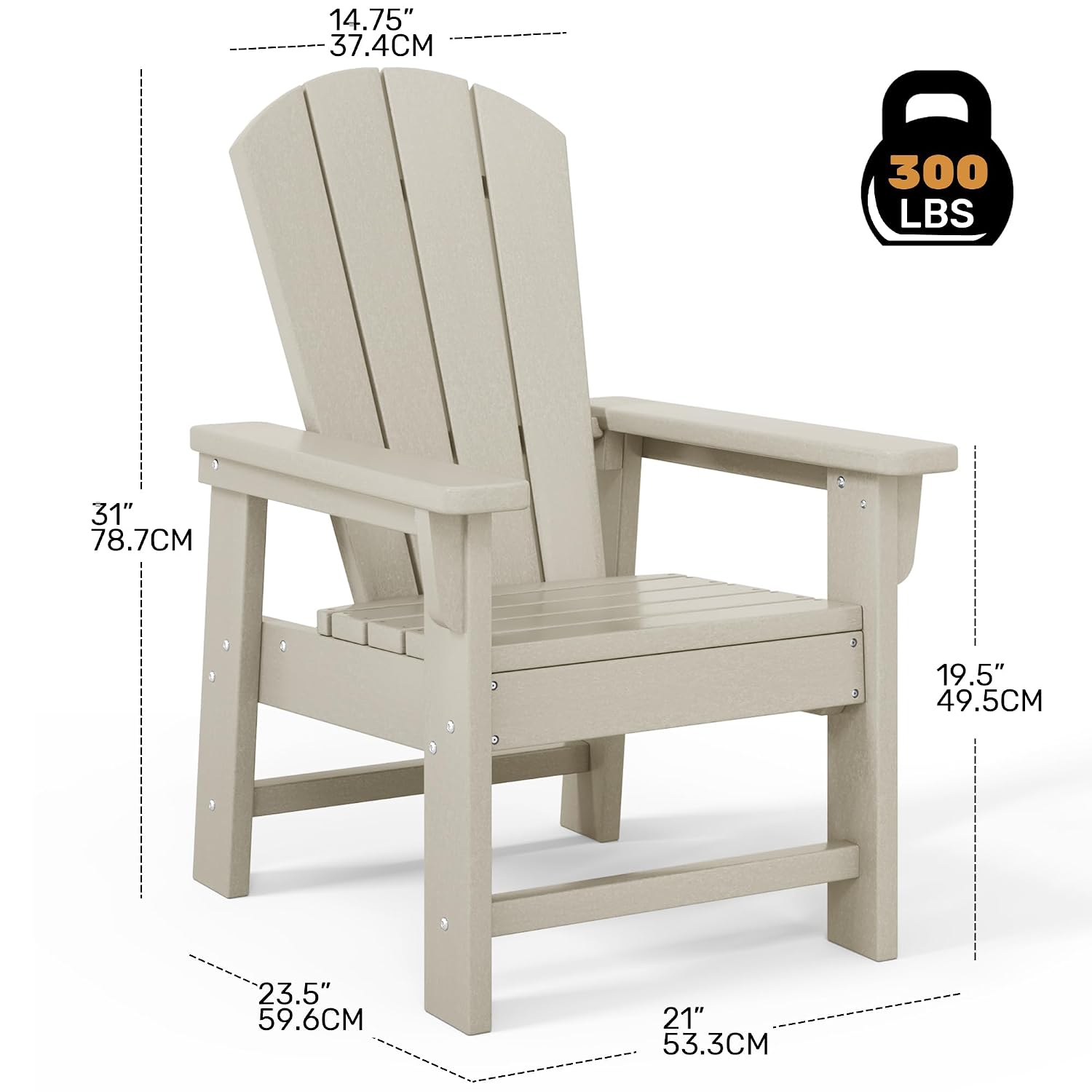 Kids Outdoor Chair Set of 2, T - Kids Outdoor Lawn Chair recension och pris