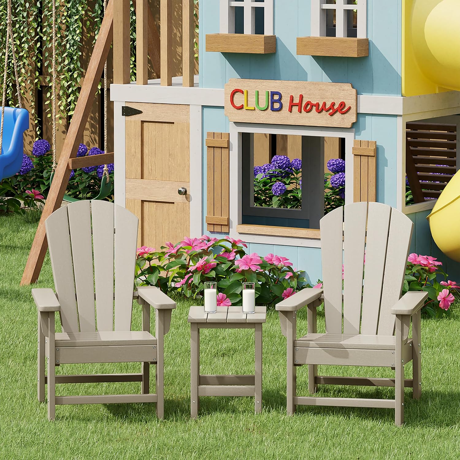 Kids Outdoor Chair Set of 2, T - Kids Outdoor Lawn Chair recension och pris