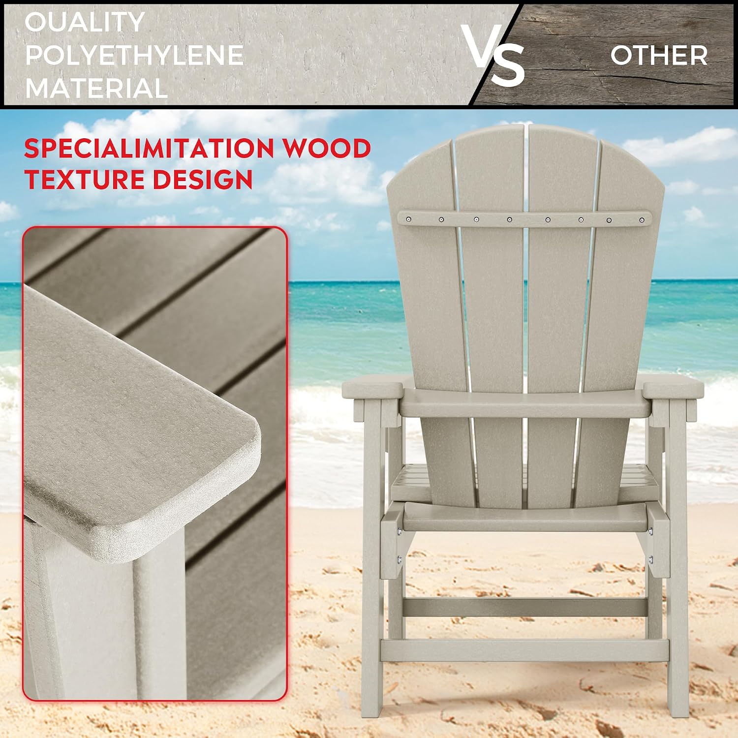 Kids Outdoor Chair Set of 2, T - Kids Outdoor Lawn Chair recension och pris