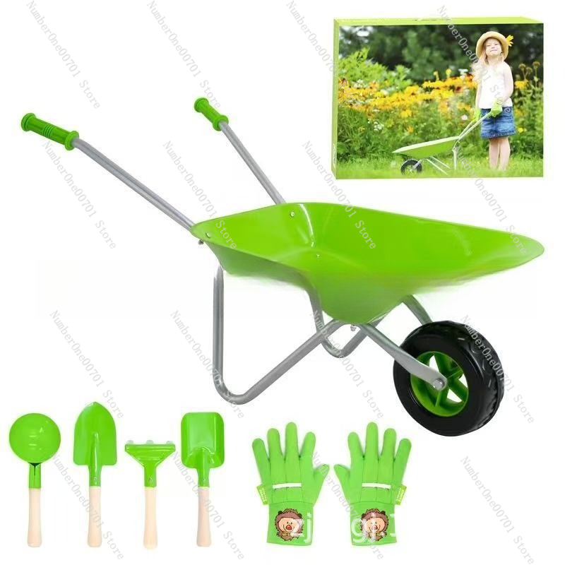Kids Outdoor Wheelbarrow, Gree - Outdoor Toys For Kids recension och pris