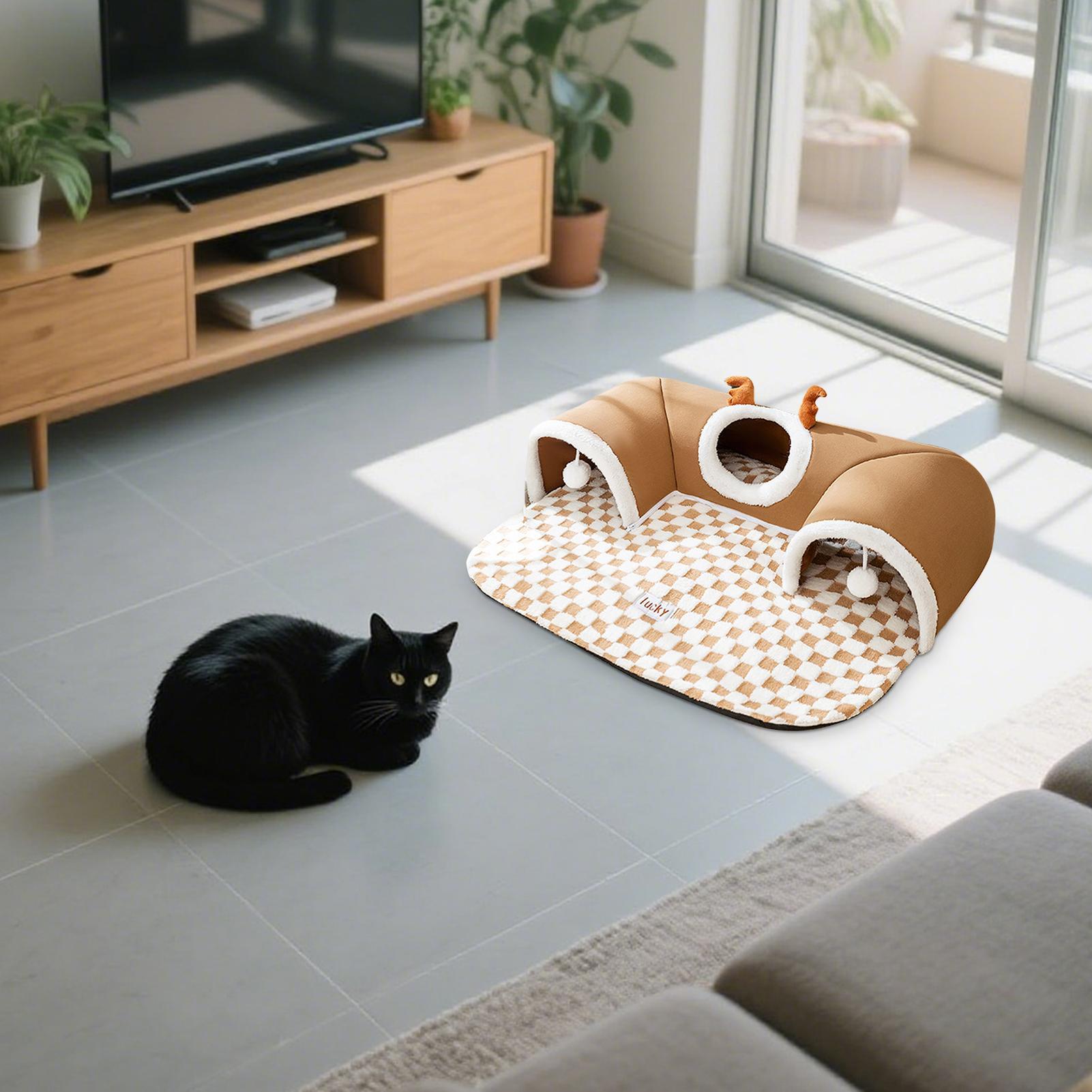 Cat Bed Tunnel Cat Play Tunnel - Outdoor Tent Playhouse recension och pris