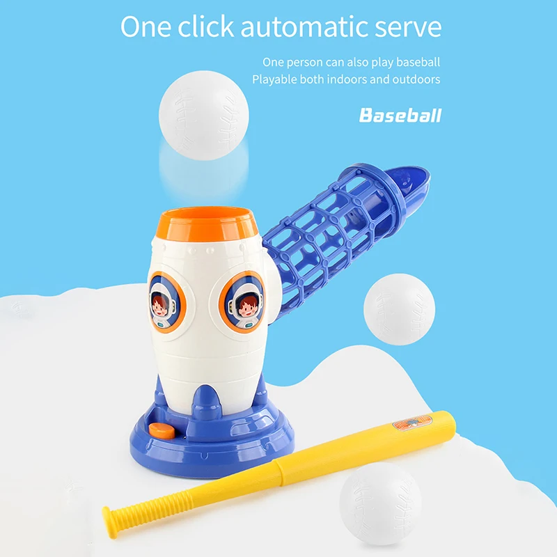 Automatic Pitching Baseball Ma - Kids Indoor Outdoor Games recension och pris