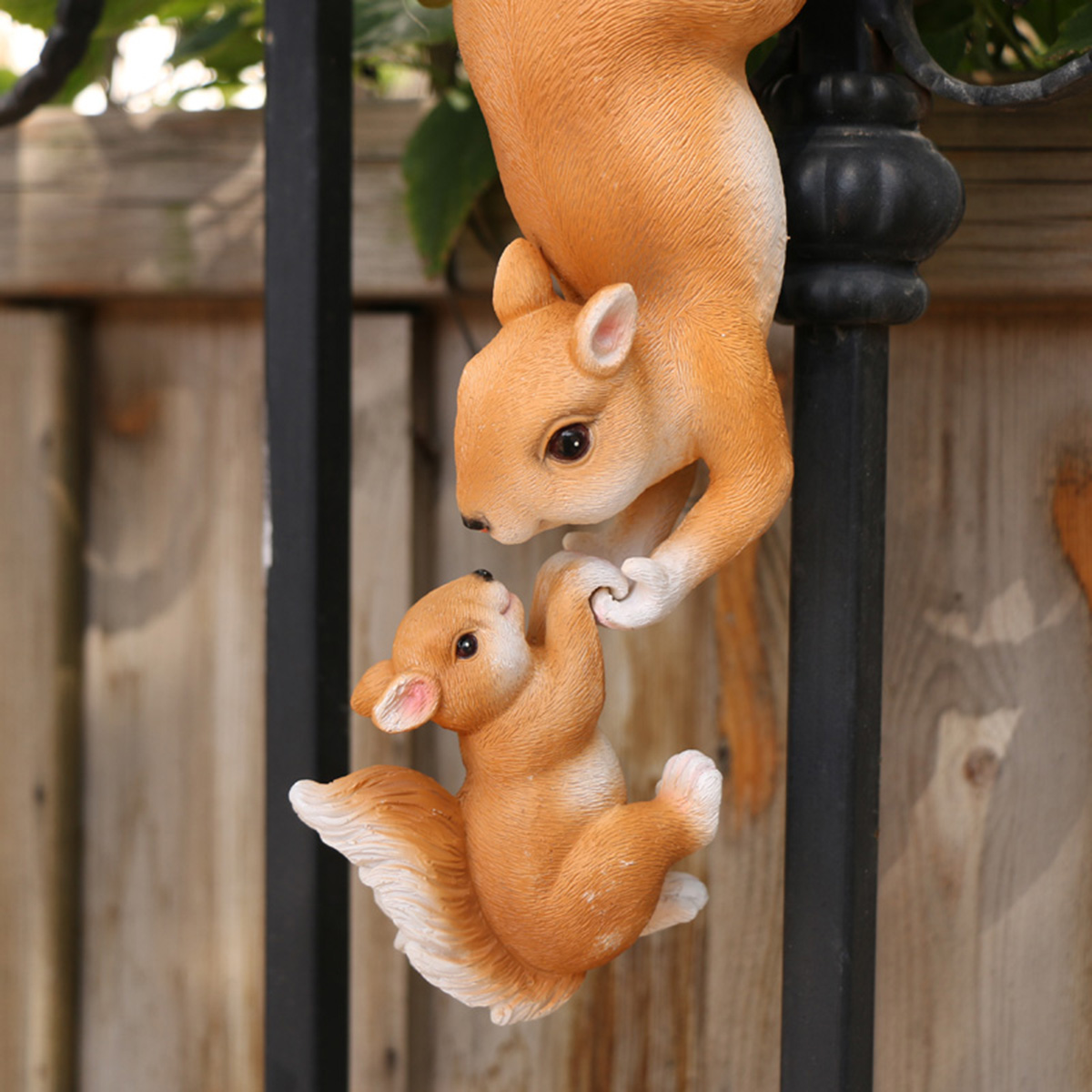 Mother Child Squirrel Resin Ha - Kids Outdoor Swing Set recension och pris
