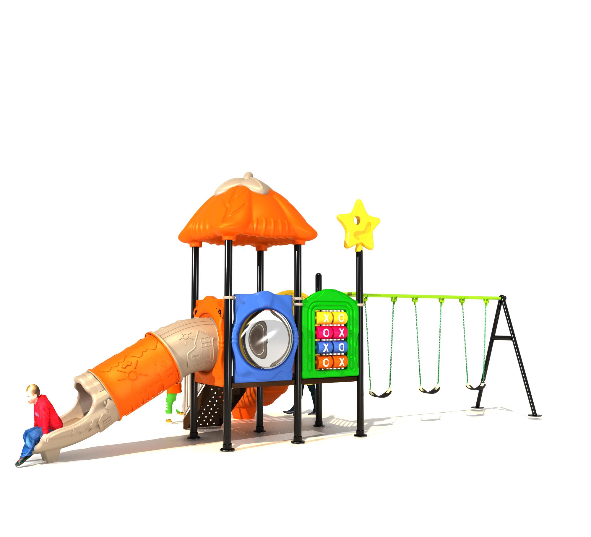 Kids Playland Equipment, Playg - Kids Outdoor Swing Set recension och pris