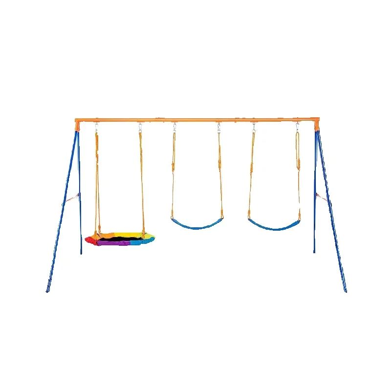 SucceBuy Swing Sets for Backya - Kids Outdoor Swing Set recension och pris