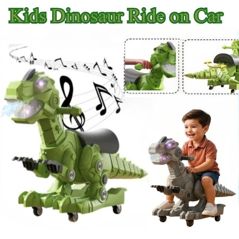 Dinosaur Ride on Toys Toddler  - Kids Outdoor Car recension och pris