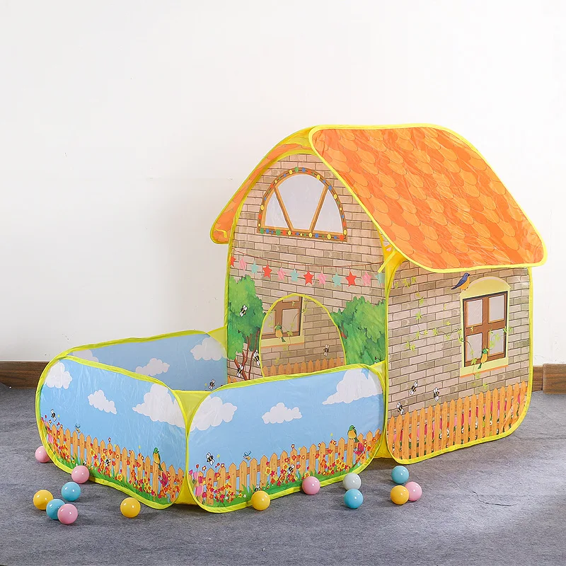 Portable Folding Kids Play Ten - Outdoor Tent Playhouse recension och pris