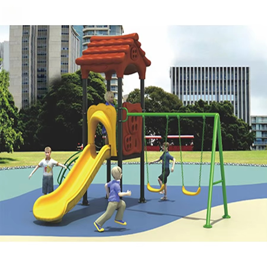 Steel Playground Equipment, Co - Kids Outdoor Swing Set recension och pris