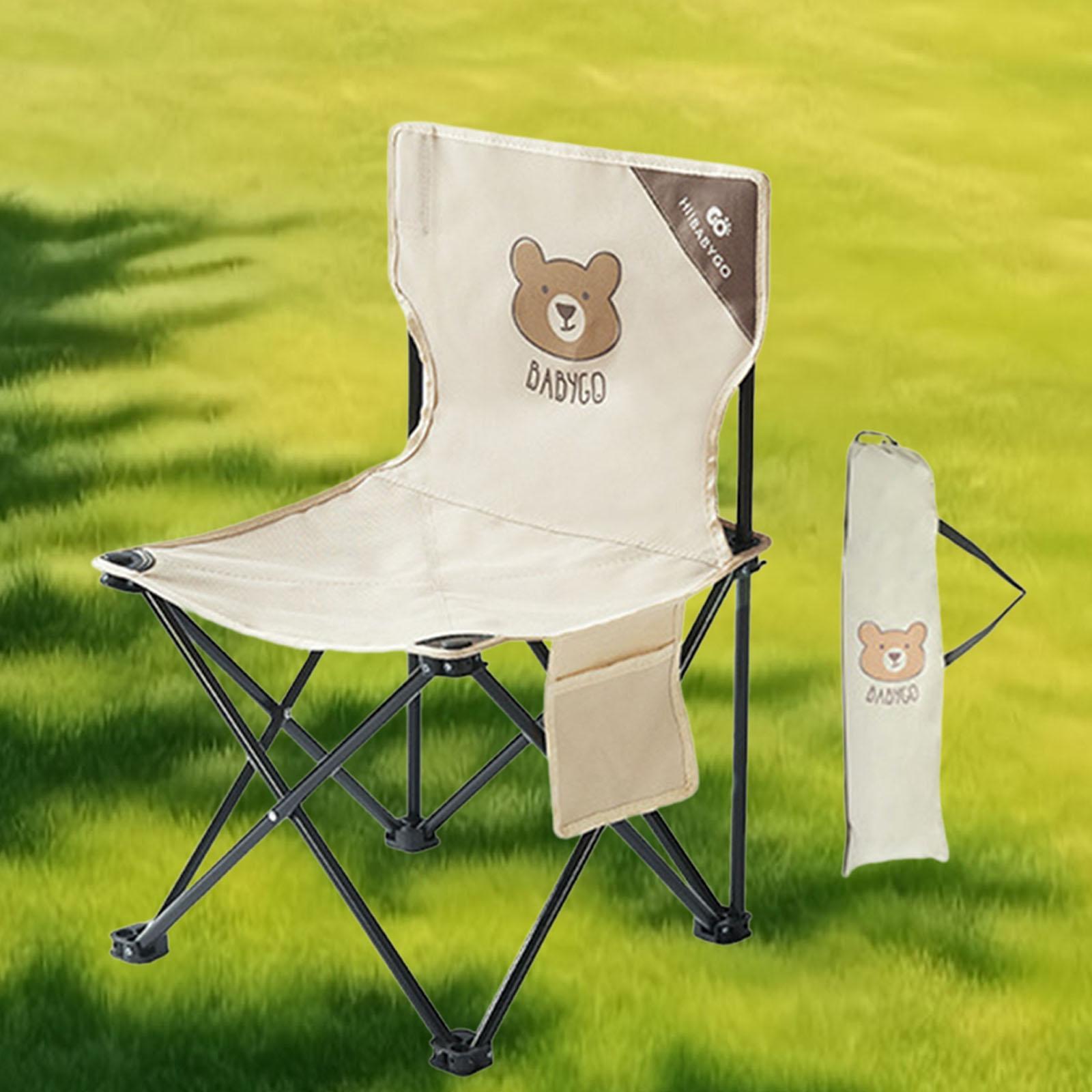 Kids Camping Folding Chair Fur - Kids Outdoor Lawn Chair recension och pris