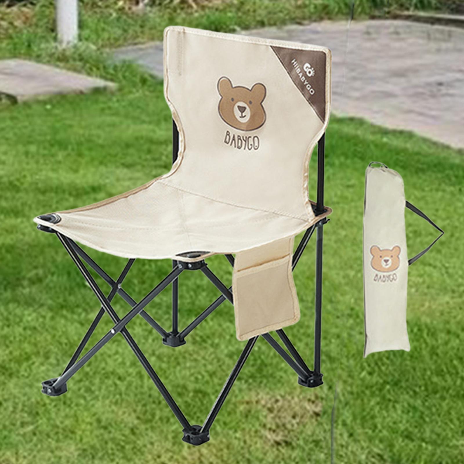 Kids Camping Folding Chair Fur - Kids Outdoor Lawn Chair recension och pris