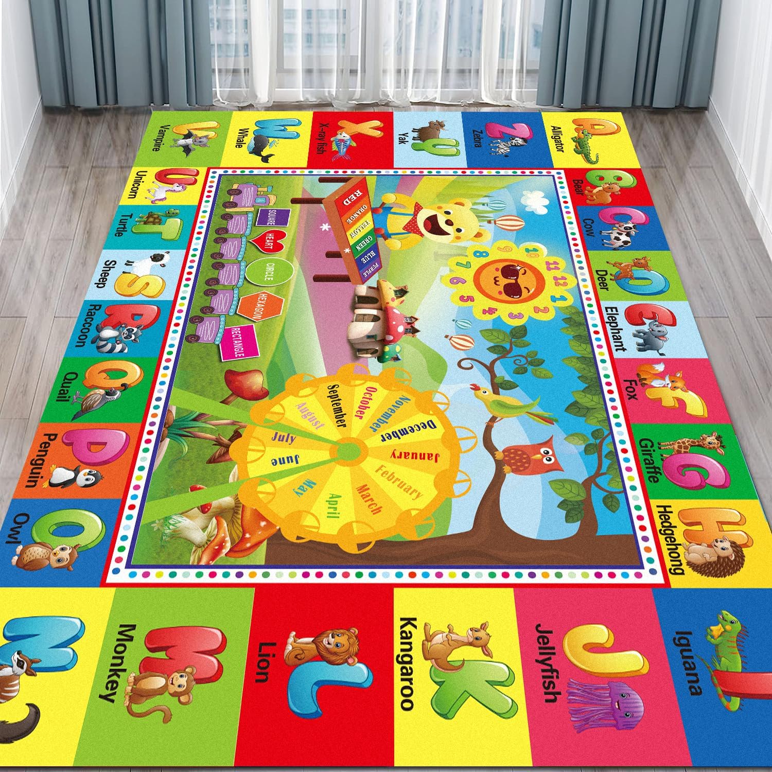 Large Colorful ABC Kids Play R - Kids Outdoor Play Area recension och pris