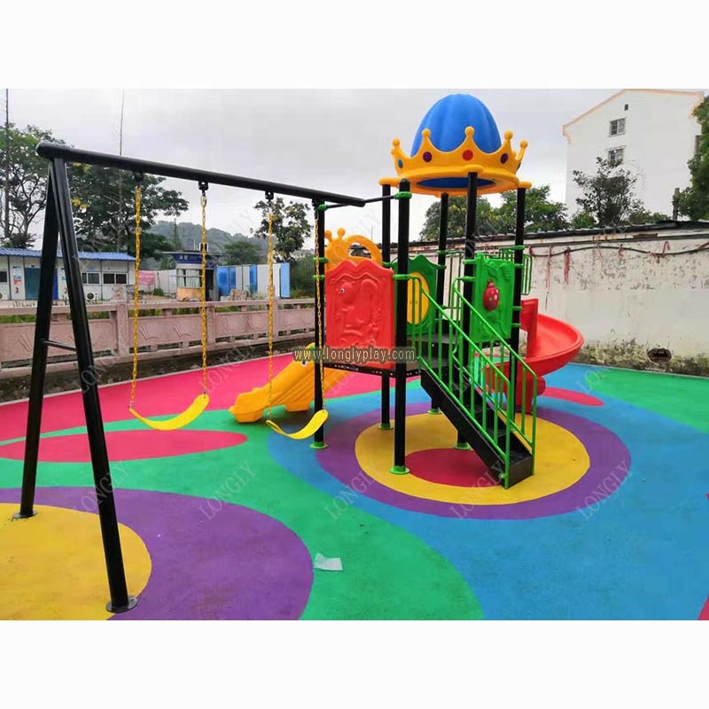 Kids Play Ground Equipment Out - Kids Outdoor Swing Set recension och pris