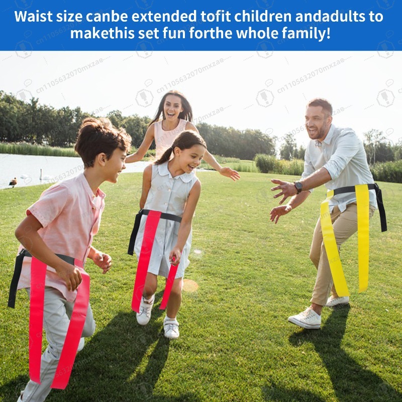 Flag Football Belts Set Americ - Outdoor Games For Kids recension och pris