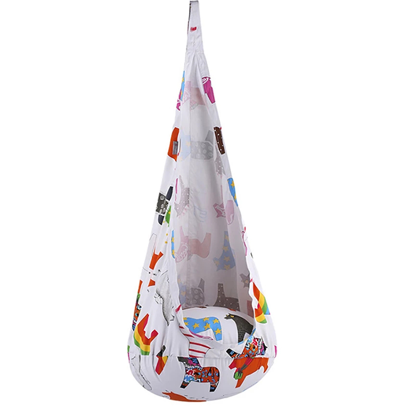 Kids Pod Swing Seat Cotton Can - Kids Outdoor Lawn Chair recension och pris