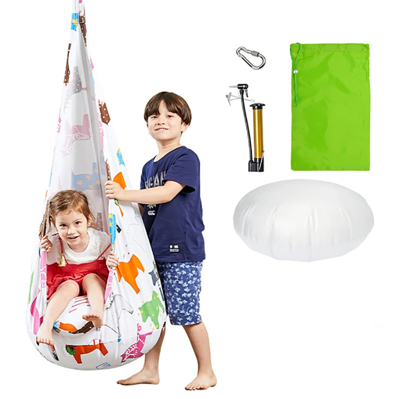 Kids Pod Swing Seat Cotton Can - Kids Outdoor Lawn Chair recension och pris