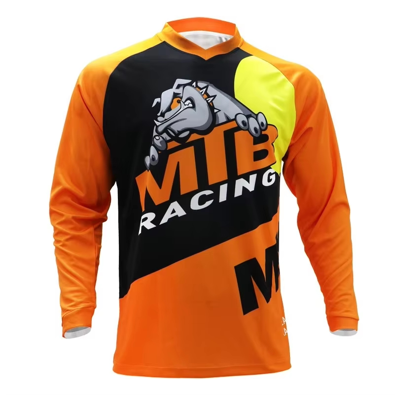 Long Sleeve MTB Racing Jersey  - Kids Outdoor Wear recension och pris