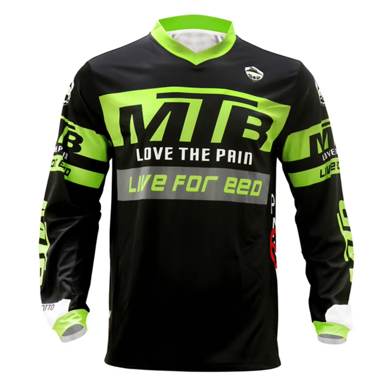 Long Sleeve MTB Racing Jersey  - Kids Outdoor Wear recension och pris