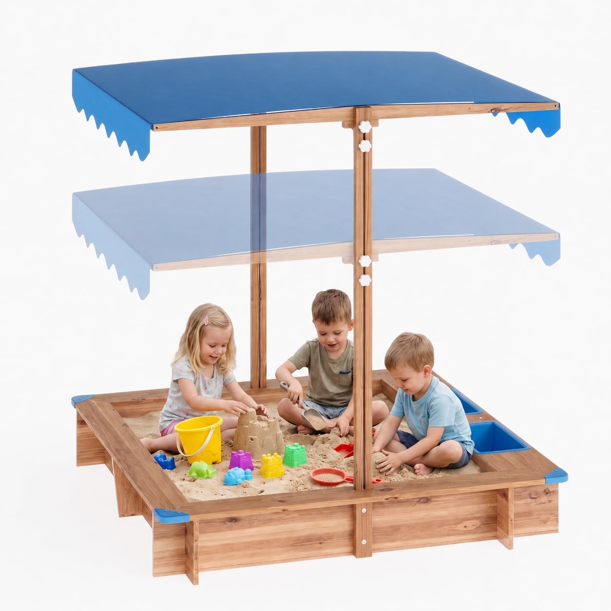 Children Outdoor Sand Pit Kids - Kids Outdoor Play Area recension och pris
