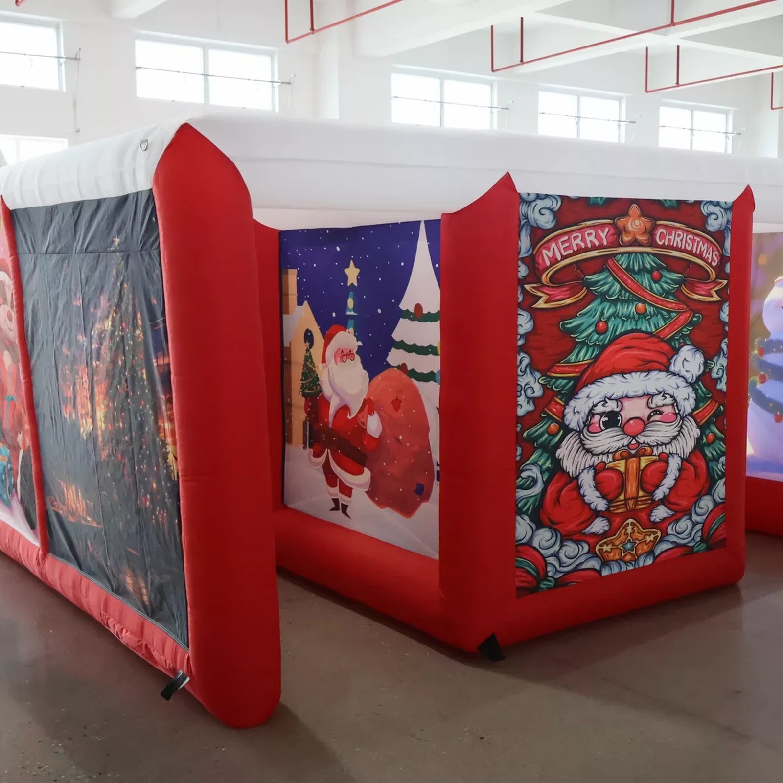 Outdoor Red Covered Inflatable - Kids Outdoor Party Venue recension och pris